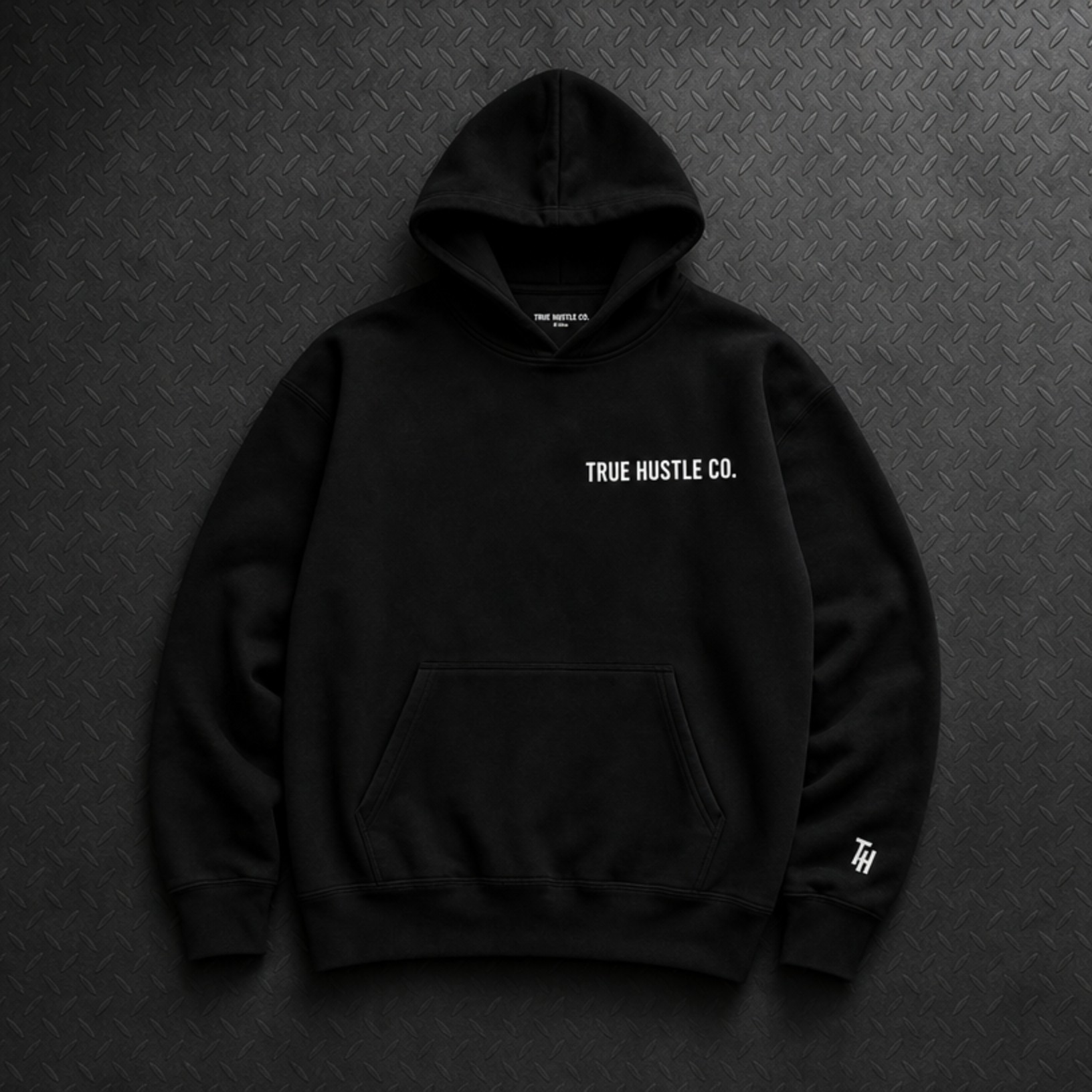 True Hustle Co Hoodie — front